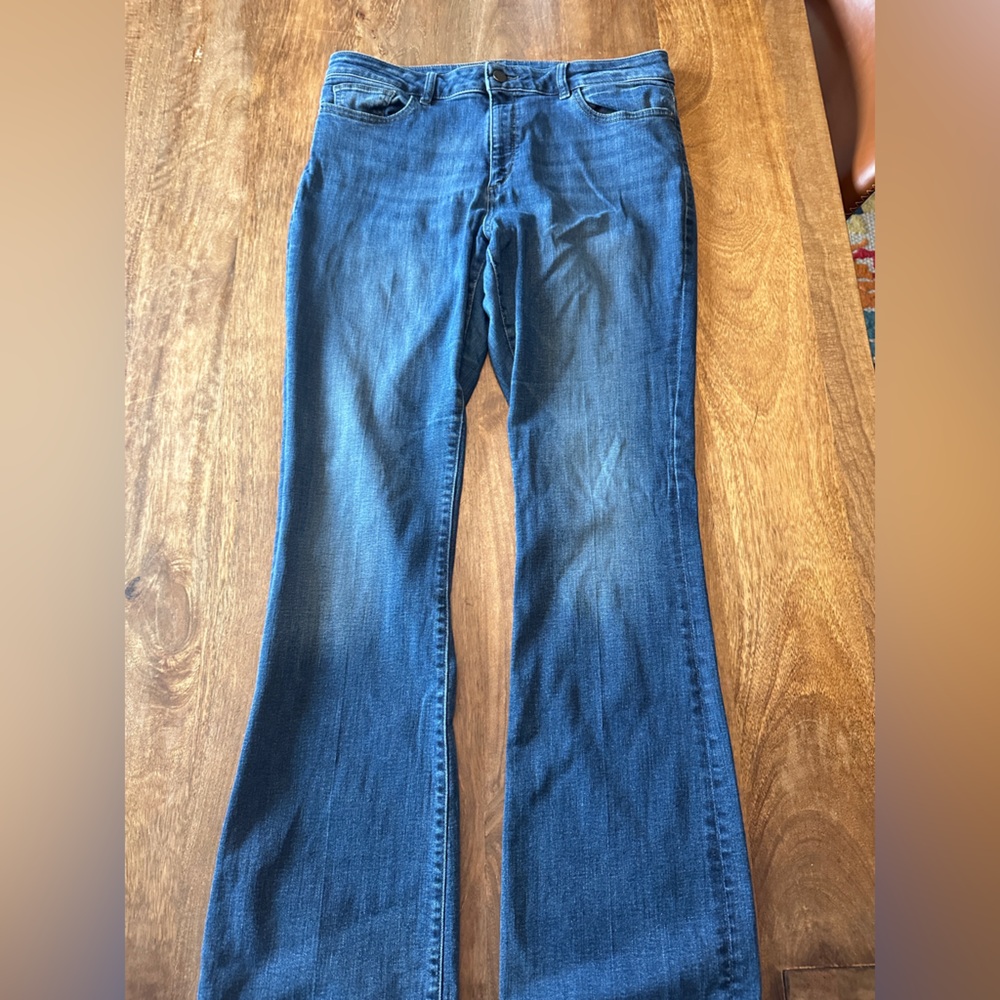 DL1961 Bridget Instasculpt Boot Jeans Peak Wash Size 32 Premium Denim -A